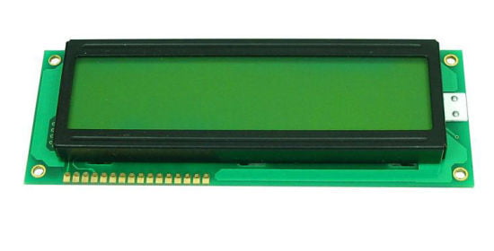 Sinda Display 16x2 COB LCD Display Y/G 3.3V(N)