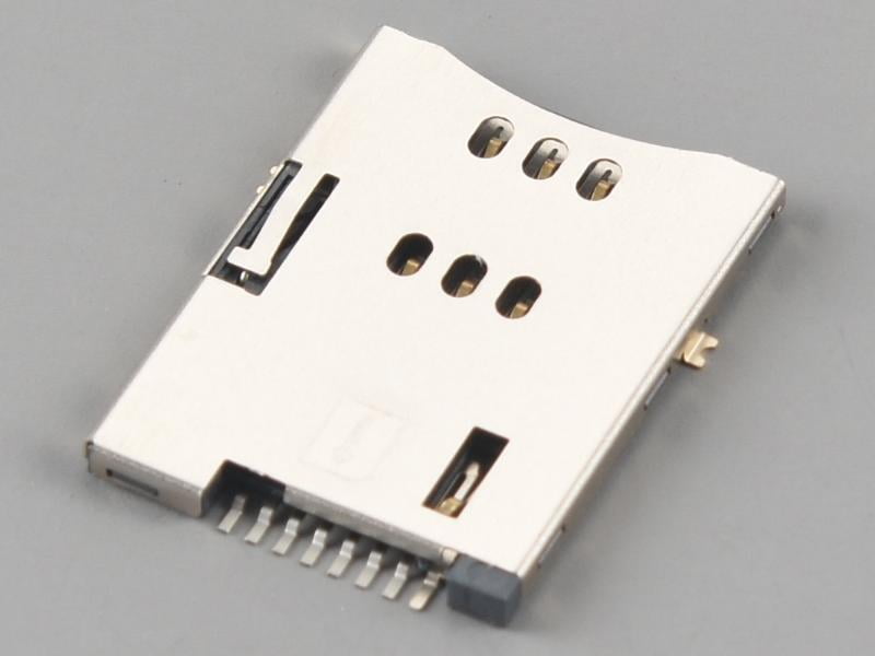 SIM Card Connector PUSH PUSH-L-KLS1-SIM-084-R - SI-1817-D