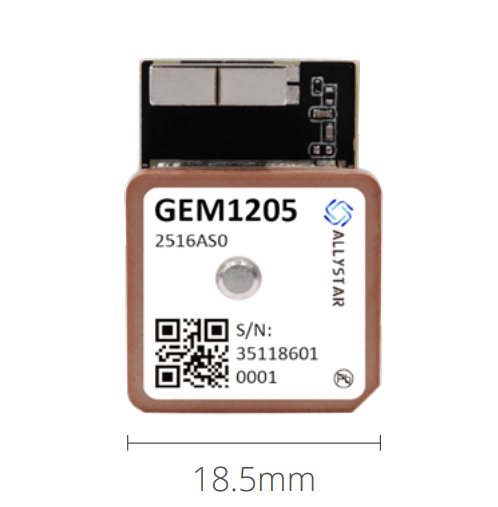 Allystar GEM1205-2516AS0 GNSS Positioning Module