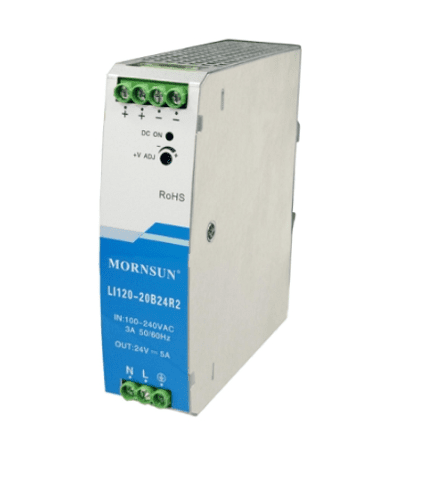 Mornsun Power Supply LI120-20B12R2- AC-DC 120W Din Rail Power Supply